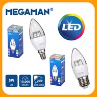 MEGAMAN 5W E14/E27 DIMMABLE/NON-DIMMABLE LED CANDLE BULB