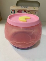 7-11 Sanrio Little Twins Star Lala Lock&Go 收納盒 食物盒