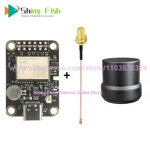 Quectel LG290P EM-290PD1 RTK GNSS cm level Type-C Support GPS L1 L2 L5 Glonass BDS Galileo NAVIC Fli