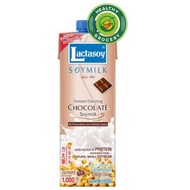 LACTASOY Soymilk Susu Kacang Rasa Cokelat 1 Liter