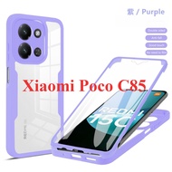 XiaomiPocoC85 Double Side 360 Degree Casing For Xiaomi Poco C85 PocoC85 Full Protection Phone Case L