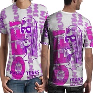 OFF T-shirt Wasted Years Tshirt Fullprint Unisex Casual Polyester Jersey Material [PO 3 DAYS]