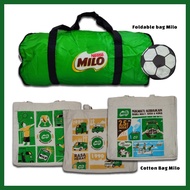 Foldable Beg MILO Nylon serbaguna | Cotton Bag Milo | Beg serbaguna Milo