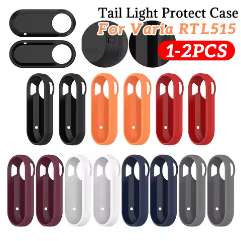 Silicone Portable Protector Case for Garmin Varia RTL515 Washable Smart Bike Lights Shell Anti-Lost 