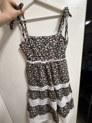 Lyn Around Floral Mini Dress XS