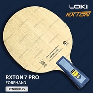 Loki Rxton 7 Pro Composite Carbon Table Tennis Blade Paddle Bat Raket Ping Pong Penhold-CS