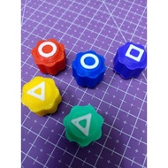 squid game korea gonngi weighted with sand batu seremban 3d printed isi pasir berat best baling