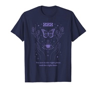 222 Angel Number Shirt Angel Aesthetic Angel Core Butterfly T-Shirt