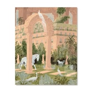 French Vintage Horse Illustration Decorative Art