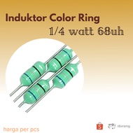 Axial 68uH 0.5watt Inductor Color Inductor Ring 68 uH 1/ 2 watt Coil