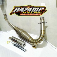 Original RX king Repsol stainless exhaust R474mf