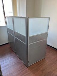 【全國二手傢具】質感灰霧面屏風120*70*133  二手家具/隔間屏風/中古OA隔板/二手多款隔間屏風/中古辦公用品