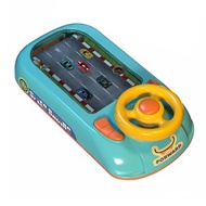 [mcfsnzwtxz1bw] Simulated Driving Steering Wheel Toy Adjustable Speed Car Racing Adventure Game