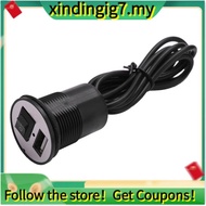 【】12-24V Universal USB Charger Motorcycle Power Adapter Socket USB Charger Waterproof Auto Charger A