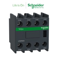 [Schneider Schneider] LADN04 Auxiliary Contact, 4NC, Front Installation, Screw Clamping