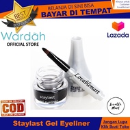 WARDAH Staylast Gel Eyeliner Loveblemart Eyeliner BPOM Original Beauty Makeup Asli Make Up Eyeliner 