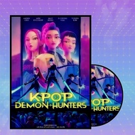 DVD KPOP DEMON HUNTERS - KPOP DEMON HUNTER CD CASSETTE - DVD CASSETTE FILMM K POP DEMON HUNTERS - KP