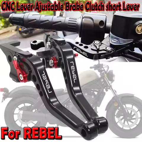 For CMX 500 CMC 300 REBEL 300 REBEL 500 2017-2019 CNC Alloy Motorcycle Brake Handle Adjustable Clutc