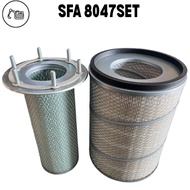 Air Filter CAT D4H Brand Sure SFA 8047SET Comparable To Donaldson P181103 + P158661 4M-8047 + 4M-804