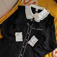 [ 暫掛 / 正品 ]  secret honey  黑色 小披肩  2024長袖 套裝。，）） 借 jamie ank rouge  lizlisa 地雷系 量產  女僕 kuromi melody