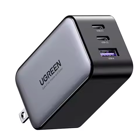 Ugreen Nexode 65W Gan USB C Charger with 3 Fast Charging Ports