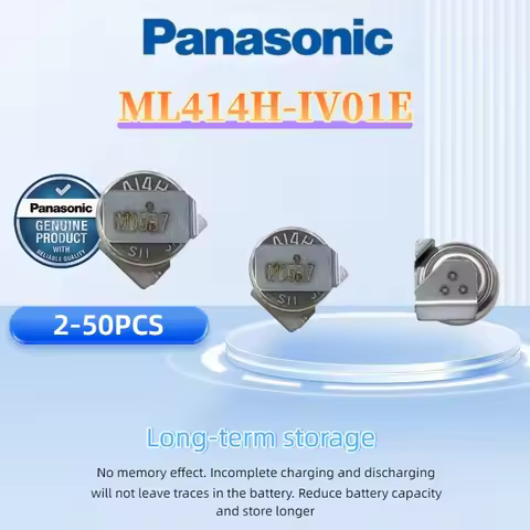 2~50PCS Original Genuine ML414H ML414H-IV01E 3V Reflow Soldering Battery Backup Clock Memory Recharg
