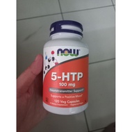 Now Supplements 5-HTP 100mg contains 63caps Original NOW Expired 05/2028