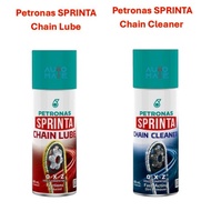 PETRONAS Sprinta Chain Lube (400ml) / Sprinta Chain Cleaner (400ml)