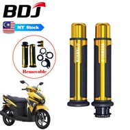 BDJ For Yamaha Ego Avantiz 125 125cc Motorcycle Handlebar Handle Grip With Throttle And Bar End Modified Accessories Cnc 2Pcs