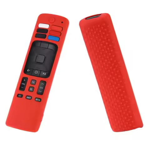 Silicone Remote Case Cover Shockproof Soft Protective Case with Lanyard for Hisense ERF3A69 ERF3R69