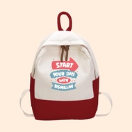 Islamic Children's Bag Start Your Day With Bismillah Kindergarten Elementary School Children Pockets Backpack Character ADA-25