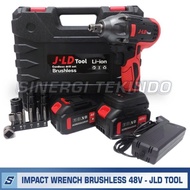 Mesin Bor Pembuka Baut Baterai - JLD Tool 48V Brushless Impact Wrench
