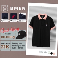 Young and dynamic basic short-sleeved women's polo shirt with matching outfits BMEN BG002