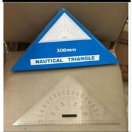 Triangle ruler nautical triangle/