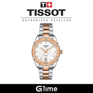 [Official Tissot Warranty] Tissot T101.910.22.116.00 Women's PR 100 Sport Chic Diamond 2 Toned Watch T1019102211600