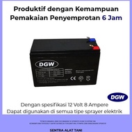 Baterai Sprayer Dgw 8 Ampere