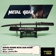 Gantungan Kunci Anime Action Figure Pedang Metal Gear Rising