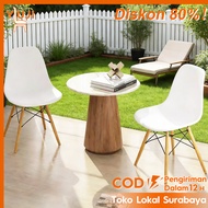 MATAHARI Shipping From Surabaya---Minimalist Style Garden Lounge Chair Waterproof & Sunlight Eames C