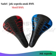 Fantasy BMX bicycle saddle, BMX motif saddle, Phiro brand, mini BMX children's bicycle seat