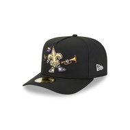 New Era หมวกรุ่น New Orleans Saints Nfl Cartoon Black 59Fifty A-Frame Cap