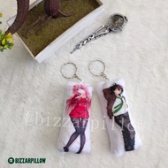GANTUNGAN Bizzarpillow Custom Anime Dakimakura Keychain BZ301