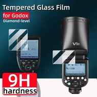 HD Clear Full Coverage Tempered Glass forGodox X3 V100 V1 Pro AD600BM V860 III V850 III TT685 II V48
