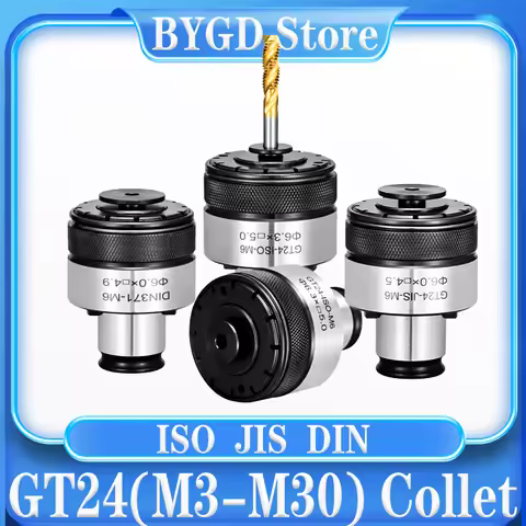 BYGD GT24 GT12 GT tapping chuck Collet, MT2 MT3 MT4 SK40 HSK63 BT30 BT40 NT30 NT40 tapping tool Coll
