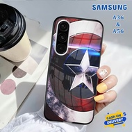 Softcase Glass Kaca SAMSUNG A36 & SAMSUNG A56 - Case Handphone SAMSUNG A36 & SAMSUNG A56 [T16]