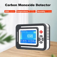 3 in 1 Carbon Monoxide Detector Digital CO2 Meter Gas Analyzer Detector 9999PPM CO2 Analyzers With T