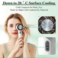 日本暢銷 - 手提冰感小風扇(綠色) 便攜風扇 冷敷手持風扇 製冷風扇 手持無線風扇