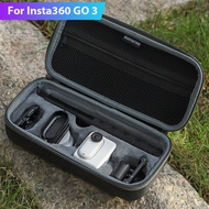 กระเป๋าเก็บของแบบพกพาสำหรับ Insta360 GO 3กล่องป้องกันรอยขีดข่วนกันกระแทกอุปกรณ์เสริมกล้องแอคชั่นแคมเมราเคสพกพามือจับ