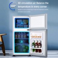 Hamle Mini Refrigerator With Freezer 145L For Room Frost Fridge Save Electricity Inverter