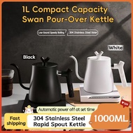 Long-spout electric kettle 1000ML 1kW Coffee Electric Kettle Electric Pour over Kettle Gooseneck Sma