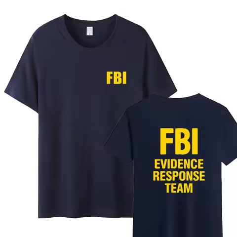 2026 FBI - The Evidence Response Team of The US Federal Bureau of Investigation. Pure Cotton Short-s